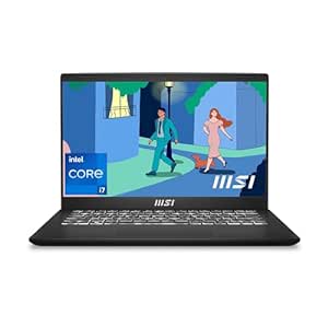 MSI Modern 14, Intel 12th Gen. i7-1255U, 36CM FHD 60Hz Laptop (16GB/512GB