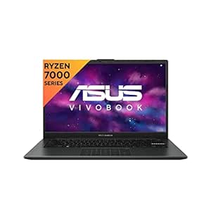 ASUS Vivobook Go 14, AMD Ryzen 3 7320U, 14″ (35.56 cm) FHD, Thin and Light Laptop (8 GB RAM/512GB SSD